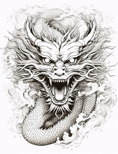 Japanese Dragon Tattoo: Artistic Fusion of Mystery and Power